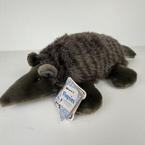 Aurora World Flopsies Arnie the Armadillo Plush Toy Stuffed Animal New with Tags